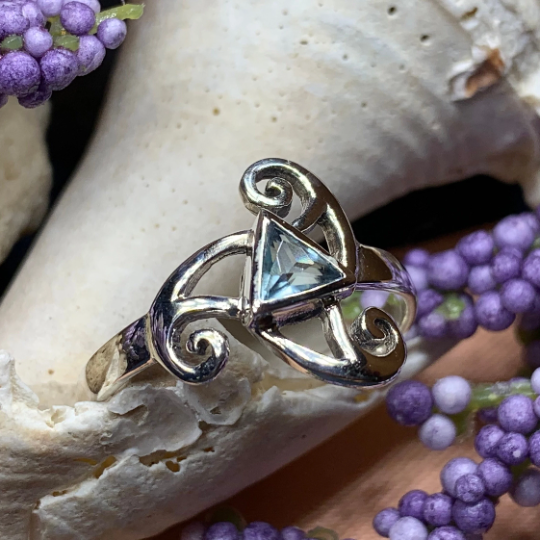Tara Celtic Spiral Ring