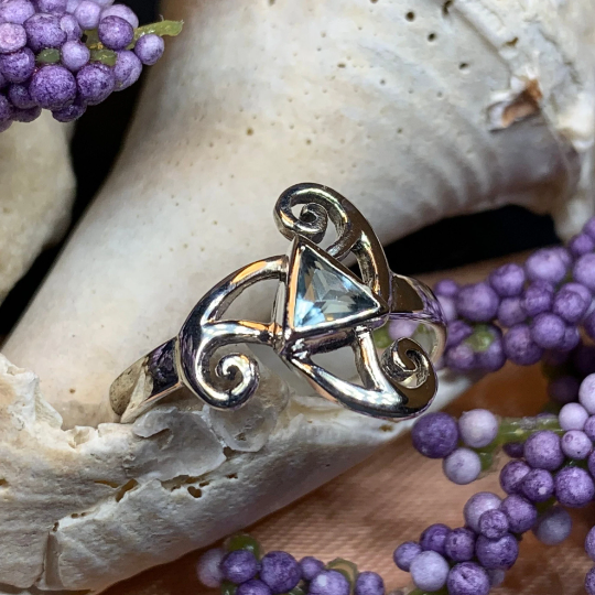 Tara Celtic Spiral Ring