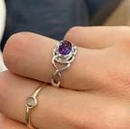 Felicia Celtic Knot Ring