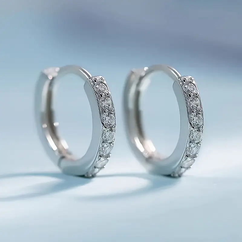 Emerald Chic Gold Drop Earrings