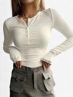 Klarina | Comfortable Long Sleeve Top