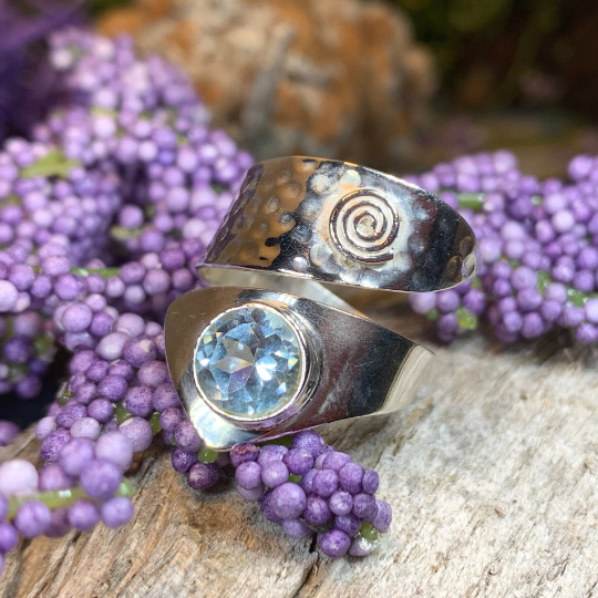 Celtic Spiral Wrap Ring
