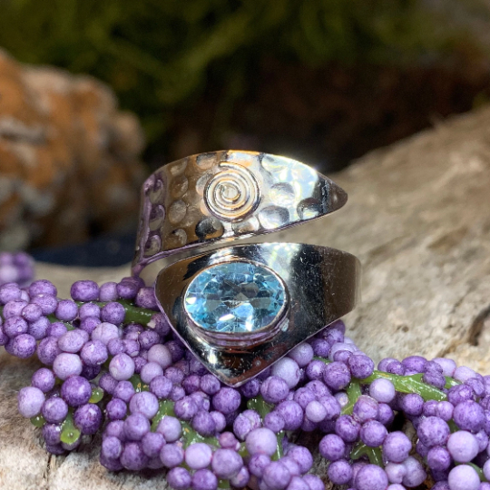 Celtic Spiral Wrap Ring
