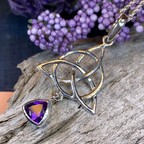 Enchanted Trinity Knot Necklace
