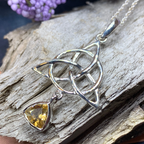 Enchanted Trinity Knot Necklace