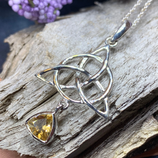 Enchanted Trinity Knot Necklace