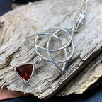 Enchanted Trinity Knot Necklace