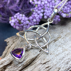 Enchanted Trinity Knot Necklace