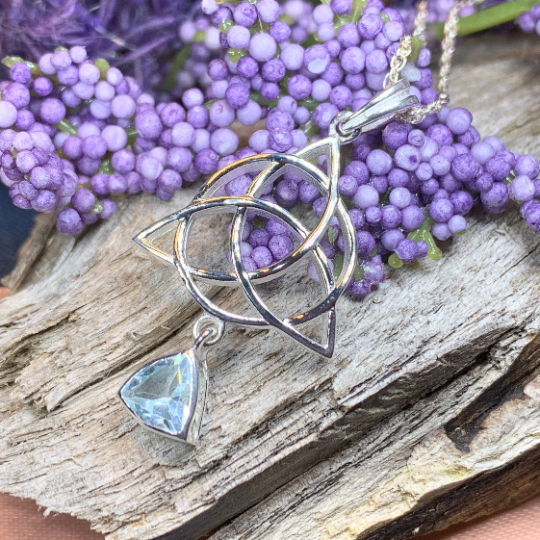 Enchanted Trinity Knot Necklace