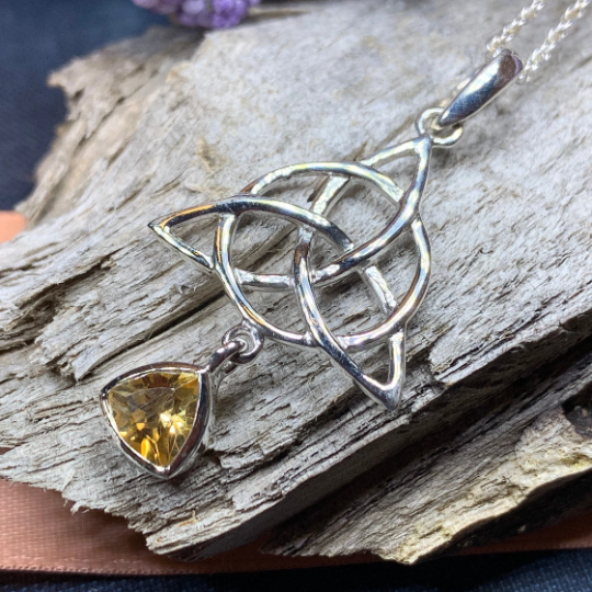 Enchanted Trinity Knot Necklace