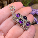 Regent Celtic Amethyst Necklace