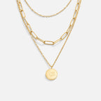 Janie Coin Layered Necklace