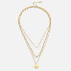Janie Coin Layered Necklace