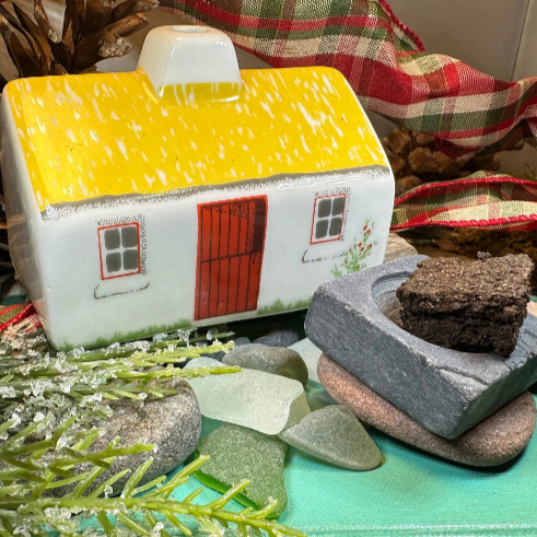 Irish Cottage Incense Burner