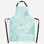Scotland Map Apron