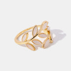 Serene - Gold Leaf Ring