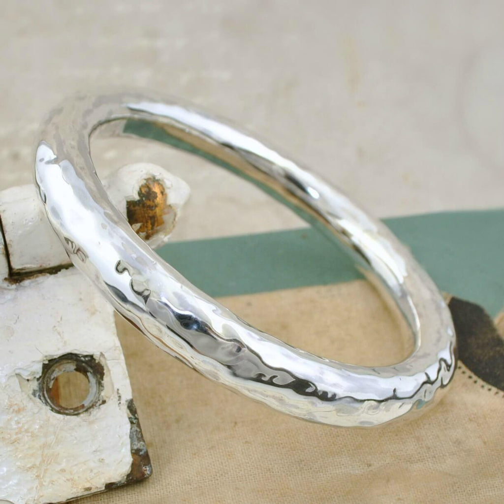 Hammered Bliss Bangle
