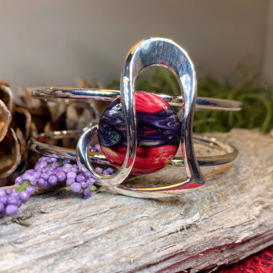 Heathergems Heart Scottish Bracelet