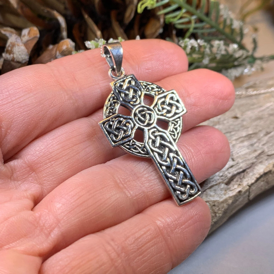 Traditional Celtic Cross Necklace