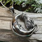 Orla Cat Moon Necklace