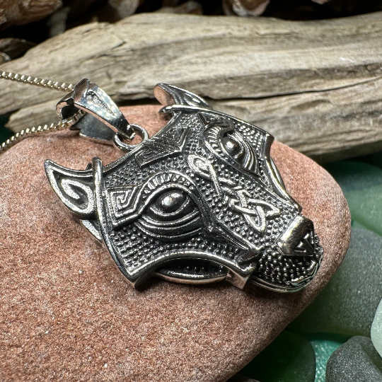 Viking Wolf Necklace