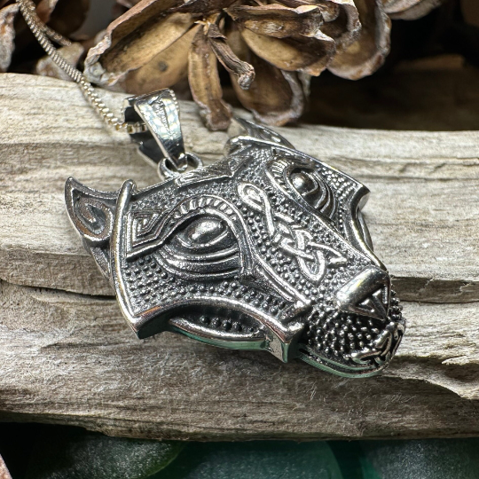 Viking Wolf Necklace