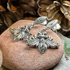 Marcasite Bee Earrings
