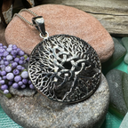 Tree of Life Triquetra Necklace