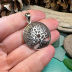Tree of Life Triquetra Necklace