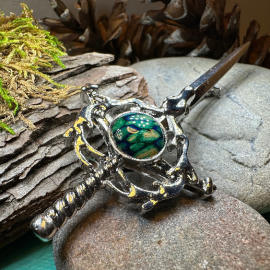 Heathergems Stag Pin