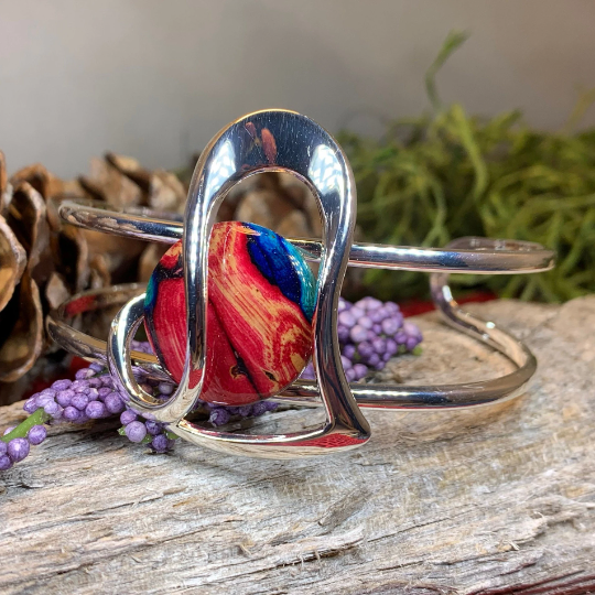 Heathergems Heart Scottish Bracelet