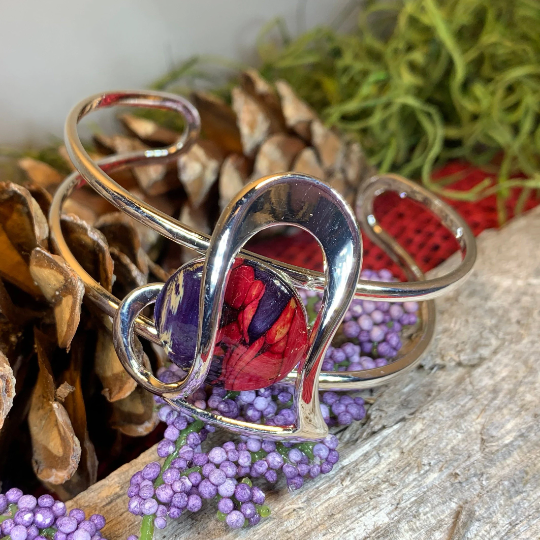 Heathergems Heart Scottish Bracelet