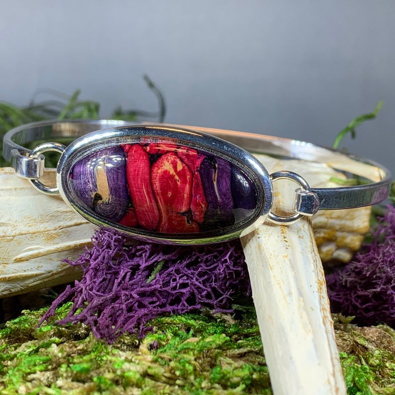 Scottish Heathergems Celtic Bracelet