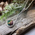 Scottish Raindrop Heathergems Necklace