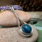 Scottish Raindrop Heathergems Necklace