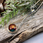 Scottish Raindrop Heathergems Necklace