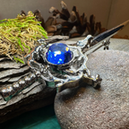 Crystal Stag Kilt Pin