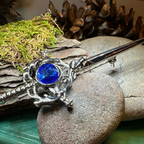 Crystal Stag Kilt Pin