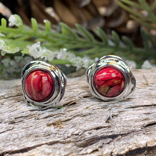 Celtic Heathergems Post Earrings