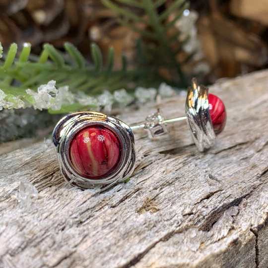 Celtic Heathergems Post Earrings