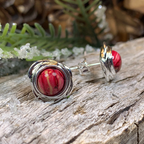 Celtic Heathergems Post Earrings