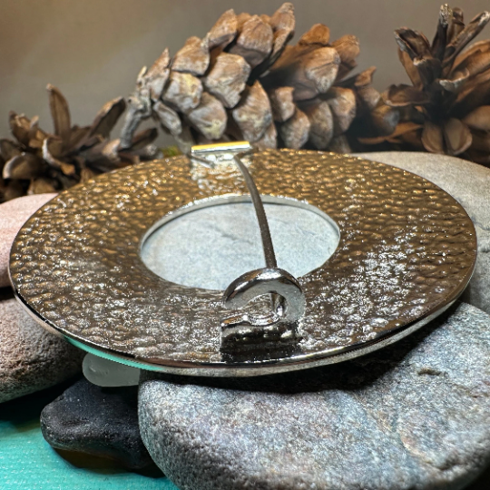 Thistle Tartan Pin Brooch