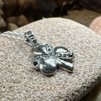 Shamrock Marcasite Necklace