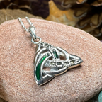 Aria Trinity Knot Necklace