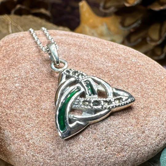 Aria Trinity Knot Necklace