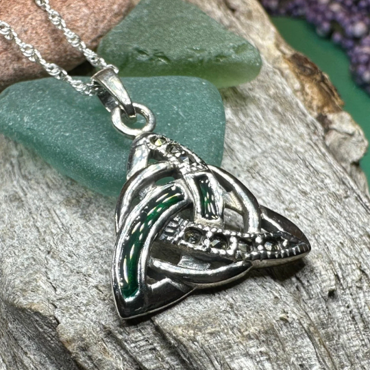 Aria Trinity Knot Necklace