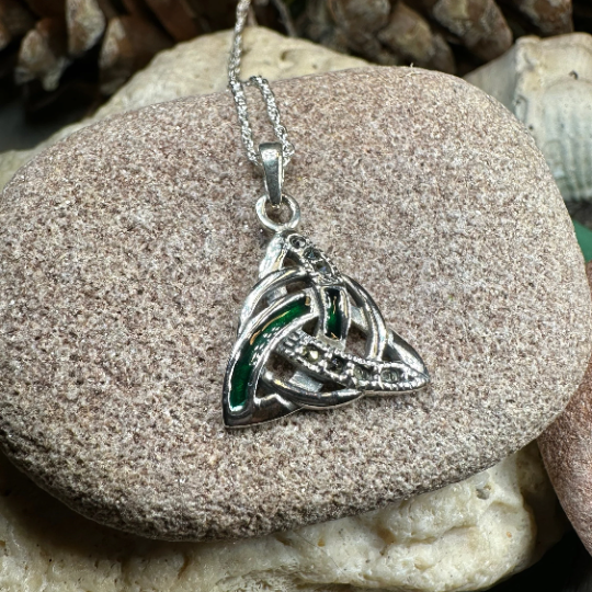 Aria Trinity Knot Necklace