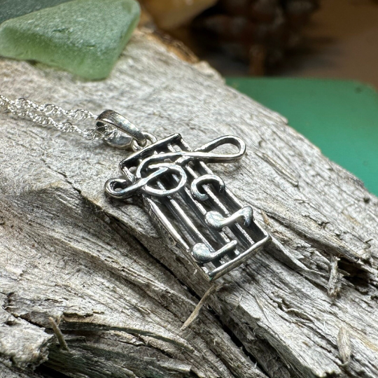 Music Notes Necklace