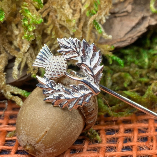 Scotland Thistle Pin