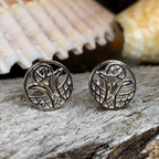 Rose Mackintosh Stud Earrings